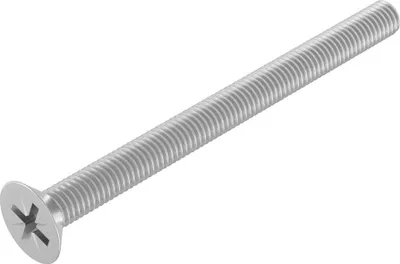 Produktbild von SECCARO Senkschraube M8 x 100 mm, Edelstahl V2A VA A2, DIN 965, Kreuzschlitz / PZ, Vollgewinde, 20 Stück