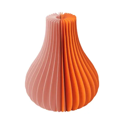 Produktbild von Papiervase 'Yuki' orange