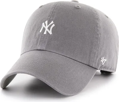 Produktbild von '47 Brand MLB New York Yankees BASE RUNNER '47 Clean Up Cap Dark Grey