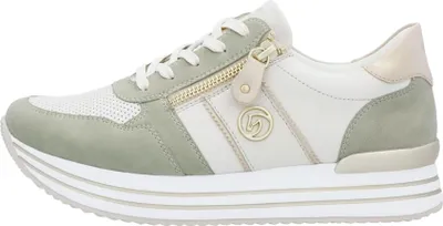 Image de Chaussures de sport pour femmes, lacets, couleur beige