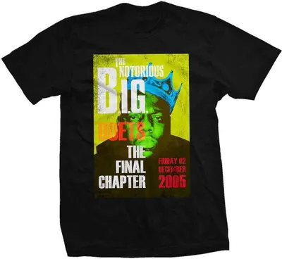 Obrázek produktu pro Notorious B.I.G. Final Chapter Black 2XL Tričko