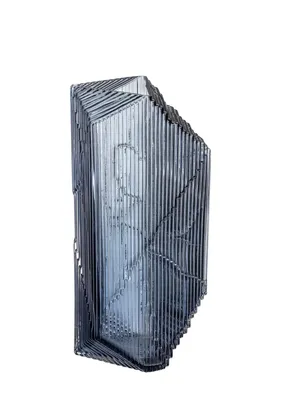 Produktbild von Iittala Kartta Glasskulptur - 150x320mm - Regenblau 1057710