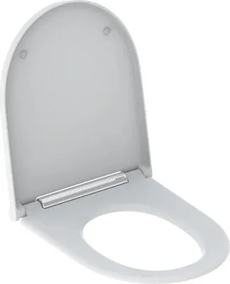 Produktbild von Geberit WC-Sitz One Designabdeckung chrom