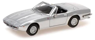 Produktbild von Minichamps 1:87 MASERATI GHIBLI SPYDER - 1969 -SILVER 870123030