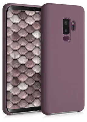 Produktbild von kwmobile Handyhülle für Samsung Galaxy S9 Plus Hülle - Case Silikon - Kabelloses Laden - Schutzhülle Cover in Grape