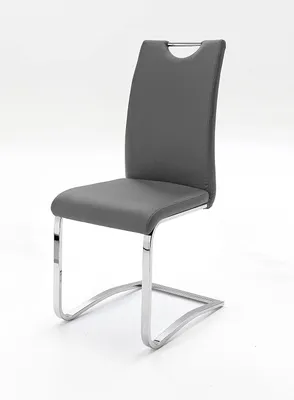 Produktbild von MCA furniture Koeln Schwingstuhl Set 2er Grau KOAMGX2 Esszimmerstuhl