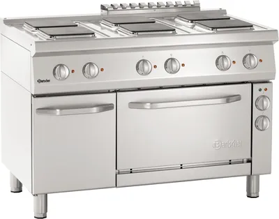 Produktbild von Bartscher Elektroherd 700, B1200, 6PL, EBO