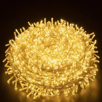 Produktbild von 20M 200LED 8 Leuchtmodi LED Lichterkette für Weihnachtsbaum Party Garten Dekoration Weihnachtsbeleuchtung Lichterketten Innen Lichtschlauch Strom
