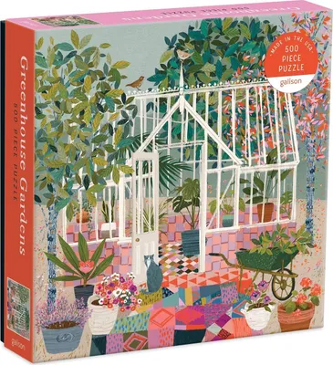 Produktbild von GALISON Gewächshaus Gärten Puzzle 500 Teile