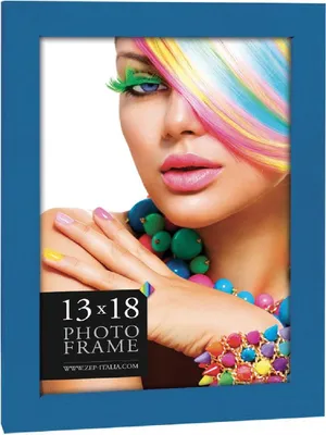 Immagine prodotto di Cornice in legno ZEP Messico 10x15 cm blu