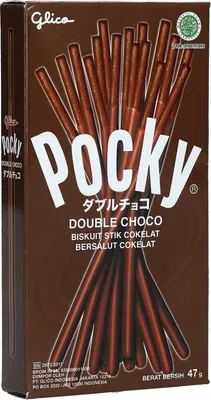 Produktbild von Pocky Double Choco (10 x 47g)