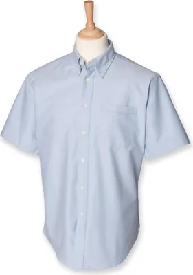 Produktbild von Henbury Men´s Classic Short Sleeved Oxford Shirt
