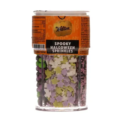Produktbild von Wilton 4-fach Sprinkle Mix Spooky Halloween 110 g Zuckerstreusel