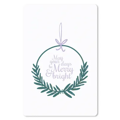 Produktbild von MuchoWow® Mauspad Mousepad Zitate - Sprichwörter - 'Mögen deine Tage fröhlich und hell sein 18x27 cm - Mousepads - Maus Mat - Pad - Mausunterlage