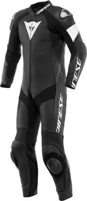 Produktbild von Dainese Tosa 1-Teiler Perforierte Motorrad Lederkombi, schwarz/weiß, 54