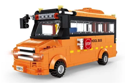 Produktbild von stavebnice Školní autobus kompatibilní 367 dílů