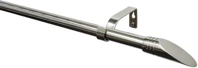 Produktbild von Gardinia Ellipse 1-Lauf Ø 16/19 mm edelstahl-optik 120-210 cm