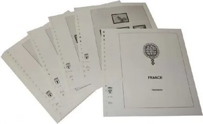 Produktbild von Lindner-T Vordruckblätter T132a Frankreich - Jahrgang 1972 bis 1976