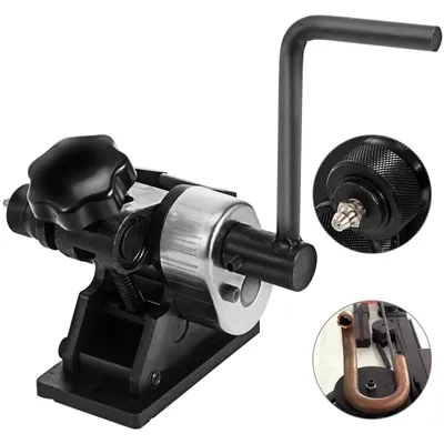 Productafbeelding van VEVOR Handmatige ringbuigmachine – plaatbuigmachine voor metaal, 343 mm handmatige buigmachine voor buizen, stalen ringbuiger met 3,5" handvat, handbediende hendel