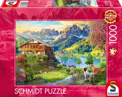 Produktbild von Schmidt Spiele 58886, 1000 Stück(e), Landschaft, 12 Jahr(e)