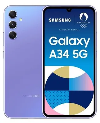 Image de SAMSUNG Galaxy A34 5G Lavande 128 Go