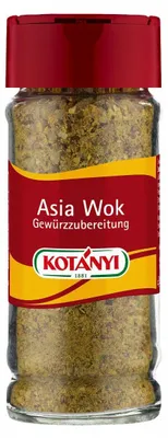 Produktbild von Kotanyi Asia Wok Gewürzzubereitung feinste Gewürze und Gemüse 60g