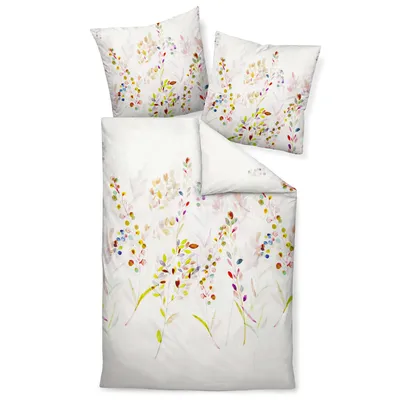 Produktbild von Janine Design Mako-Satin Bettwäsche-Garnitur modern art S 42120 Farbe multicolor-09 Größe 135x200 + 80x80cm