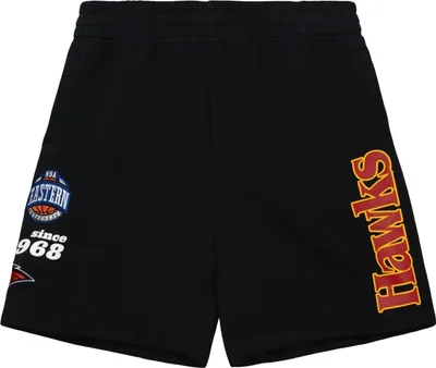 Produktbild von M&N NBA Fleece Shorts - TEAM ORIGINS Atlanta Hawks - L