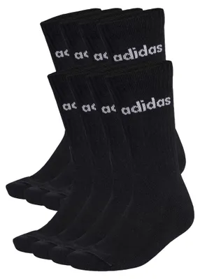 Produktbild von Adidas KF9092_100, Crew-Socken, Schwarz, Weiß, Baumwolle, Nicht bleichen, Nicht im Wäschetrockner trocknen, Nicht bügeln