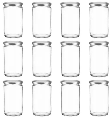 Produktbild von 12x Einmachgläser 720 ml mit Deckel