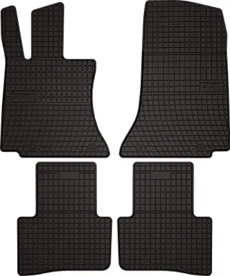 Immagine prodotto di Tappetini auto in gomma adatto per Mercedes C-Klasa W206 (2021-, berlina, station wagon) neri, set 4 pz, con fissaggi