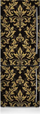 Produktbild von Magnetfolie Aufkleber Kühlschrankmagnete 70x190 cm - Goldene Verzierung