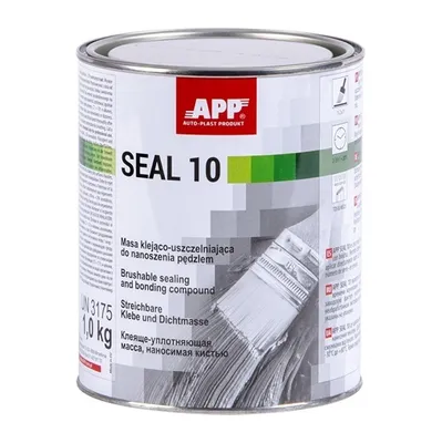 Obrázok produktu pre APP SEAL10 lakovateľný tmel na karosérie svetlosivý 1kg