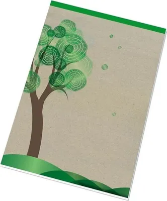 Obrázok produktu pre Poznámkový blok Ecology A5, 50 listov, štvorčekový