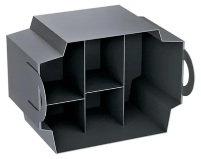 Produktbild von Tiefziehteil 837247-1, Einlage für DRT / RT (schwarz, für MAKPAC Gr. 4)
