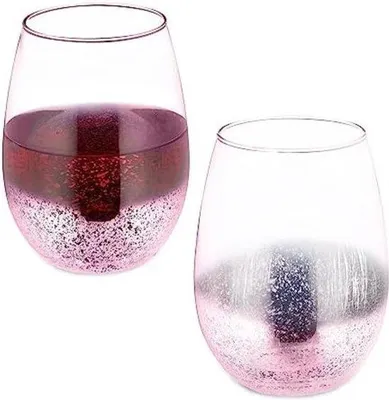 Produktbild von Famanu Weingläser ohne Fuß - 2 Stück - 500 ml