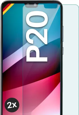Produktbild von SCHUTZFOLIE FÜR HUAWEI P20 - ECHTGLAS, Stückzahl:2er Set