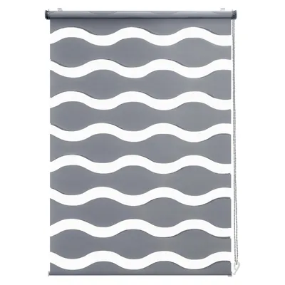 Produktbild von Doppelrollo Doppelrollo Wellen Duo-Rollo Klemmfix ohne Bohren Doppelrollo Welle 40x100cm Weiß