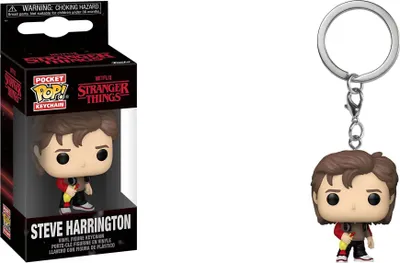 Image de Stranger Things POP ! porte-clés vinyle 4 cm Steve Harrington Display (12)