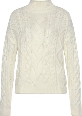Produktbild von Buffalo Stehkragenpullover creme Größe 44/46