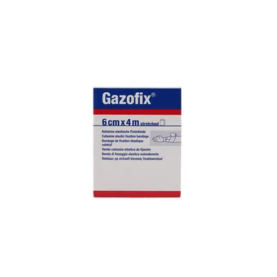 Produktbild von GAZOFIX Fixierbinde kohäsiv 6 cmx4 m
