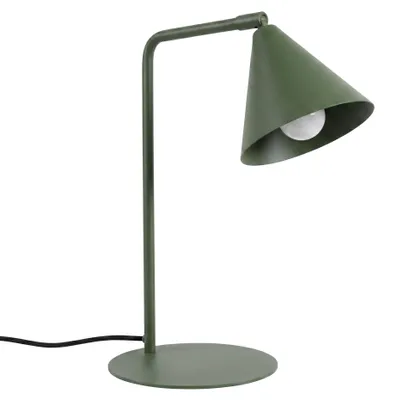 Produktbild von Tischlampe NOX olivgrün 1xE14 10W Stahl 35x18x18cm Sollux Lighting
