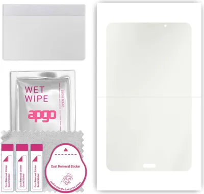 Produktbild von apgo Hydrogel Schutzfolie, Matt, kompatibel mit Samsung Galaxy Tab A 8.0 (2018), flexibele Displayschutzfolie, Folie mit Positionierhilfe, Anti-Fingerprint, kratzfest, einfache Montage