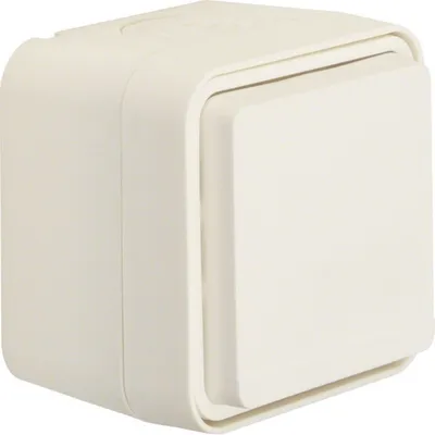 Obrázok produktu pre Hager 47633502, Biela, IP55, 1 kusov, 250 V
