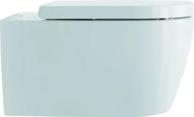 Produktbild von Duravit Wand WC 570 Me by Starck 365x570mm Rimless, Durafix Tiefspüler weiß, 1 Stk.