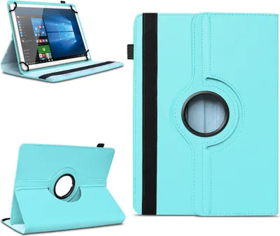 Produktbild von Tablet Tasche für Xiaomi Redmi Pad SE 11 Zoll Hülle Schutzhülle Case 360 DrehbarFarben:Türkis