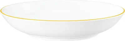 Produktbild von 2 x Suppenteller rund 21 cm - Seltmann Weiden Lido V3 senfgelb 10864