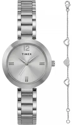Image de Montre Timex pour femme, argentée, Timex-TWG068000