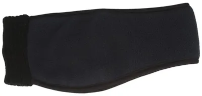 Brigg Fleece Stirnband mit elastischem Band in blau