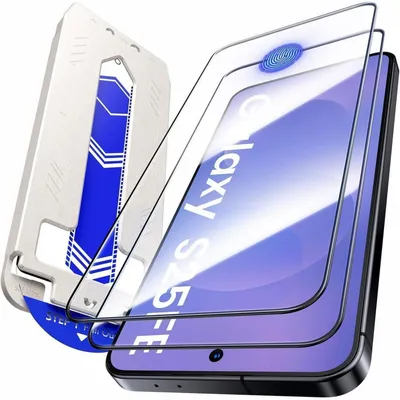 Produktbild von Schutzfolie für Samsung Galaxy S25 FE, 2 Stück, 9H+ Härte, HD Klar, Anti-Peeping